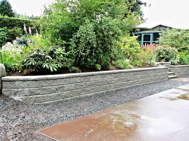 Brick Retaining Wall
